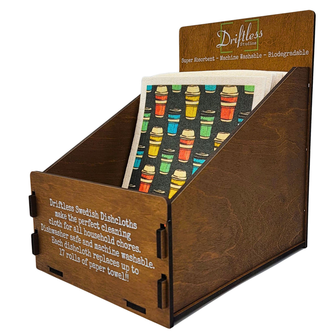 Swedish Dishcloth Box - Swedish Dishcloth Display - SWDDIS - 1 Display $12.50