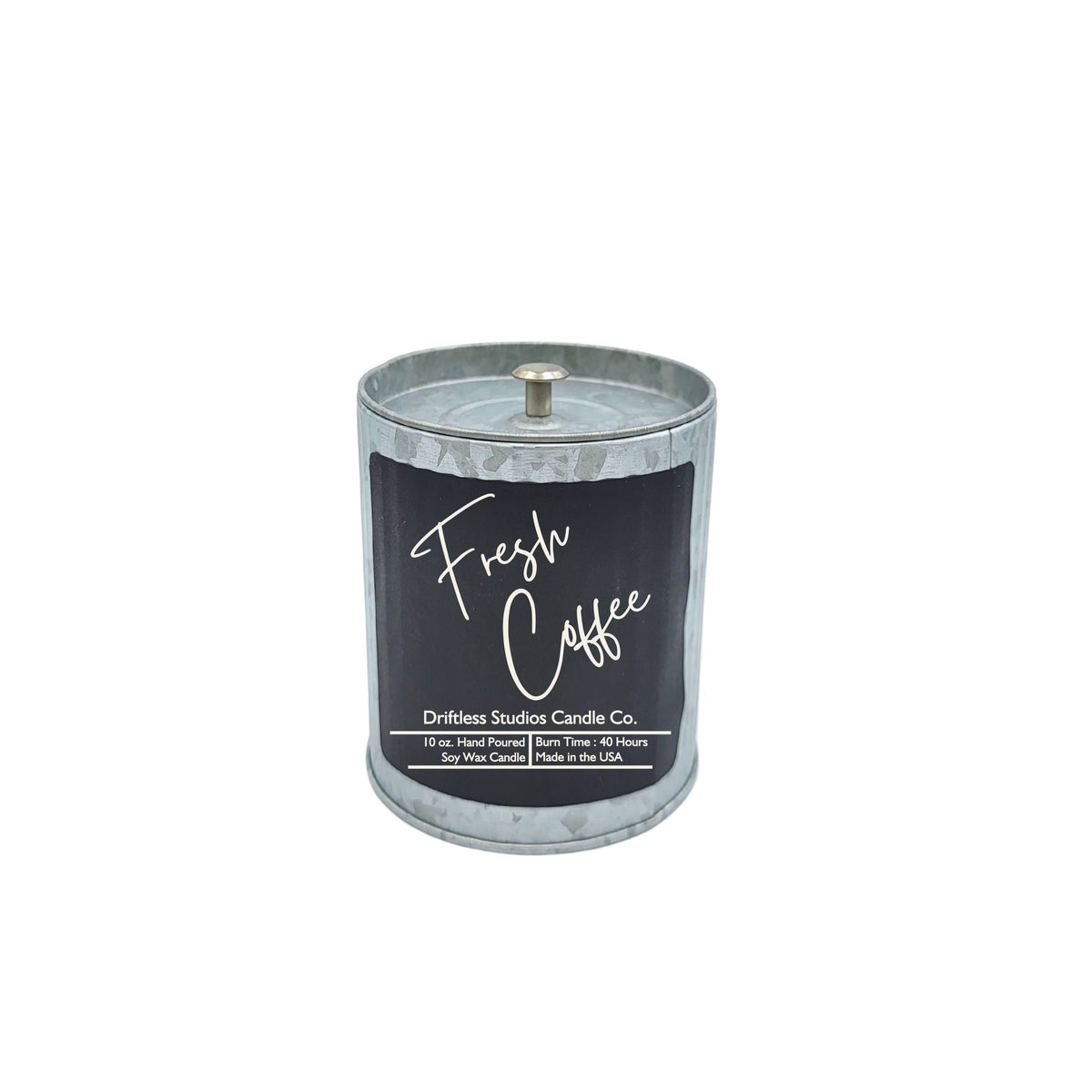 (Case Of 3 Candles) $9.95 Ea. - Fresh Coffee Scented Candles For Rustic Farmhouse Home Decor