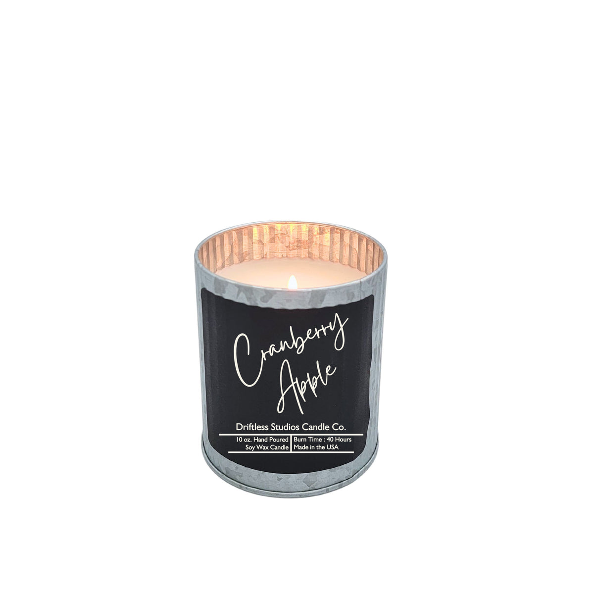 (Case Of 3 Candles) $9.95 Ea. - Cranberry Apple Rustic Farmhouse Soy Wax Wholesale Candles