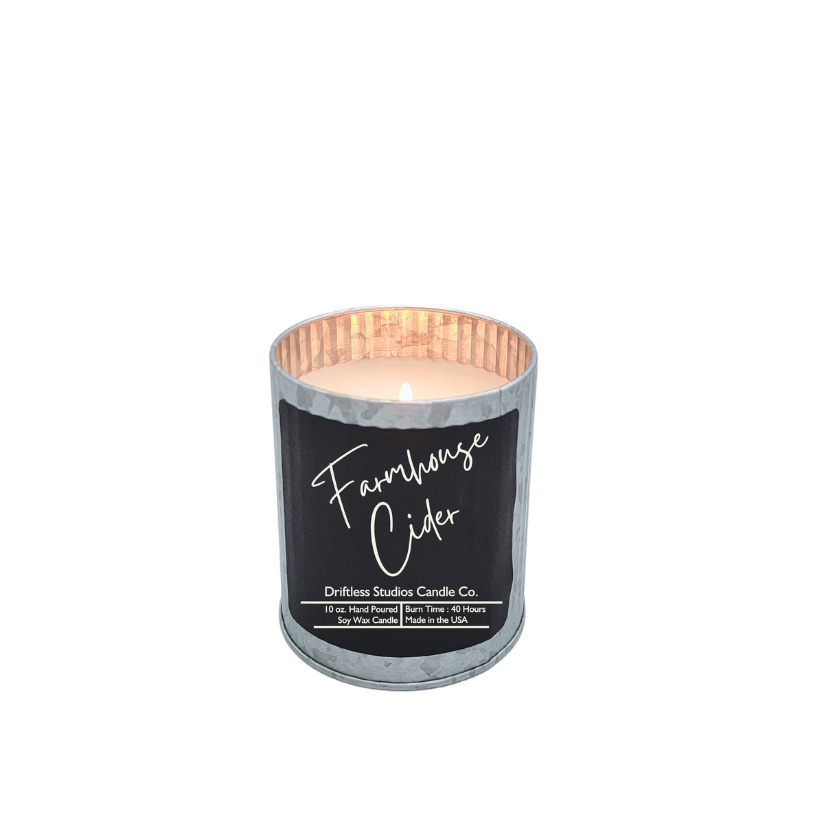 (Case Of 3 Candles) $9.95 Ea. - Farmhouse Cider Fall Candles In Rustic Farmhouse Home Decor
