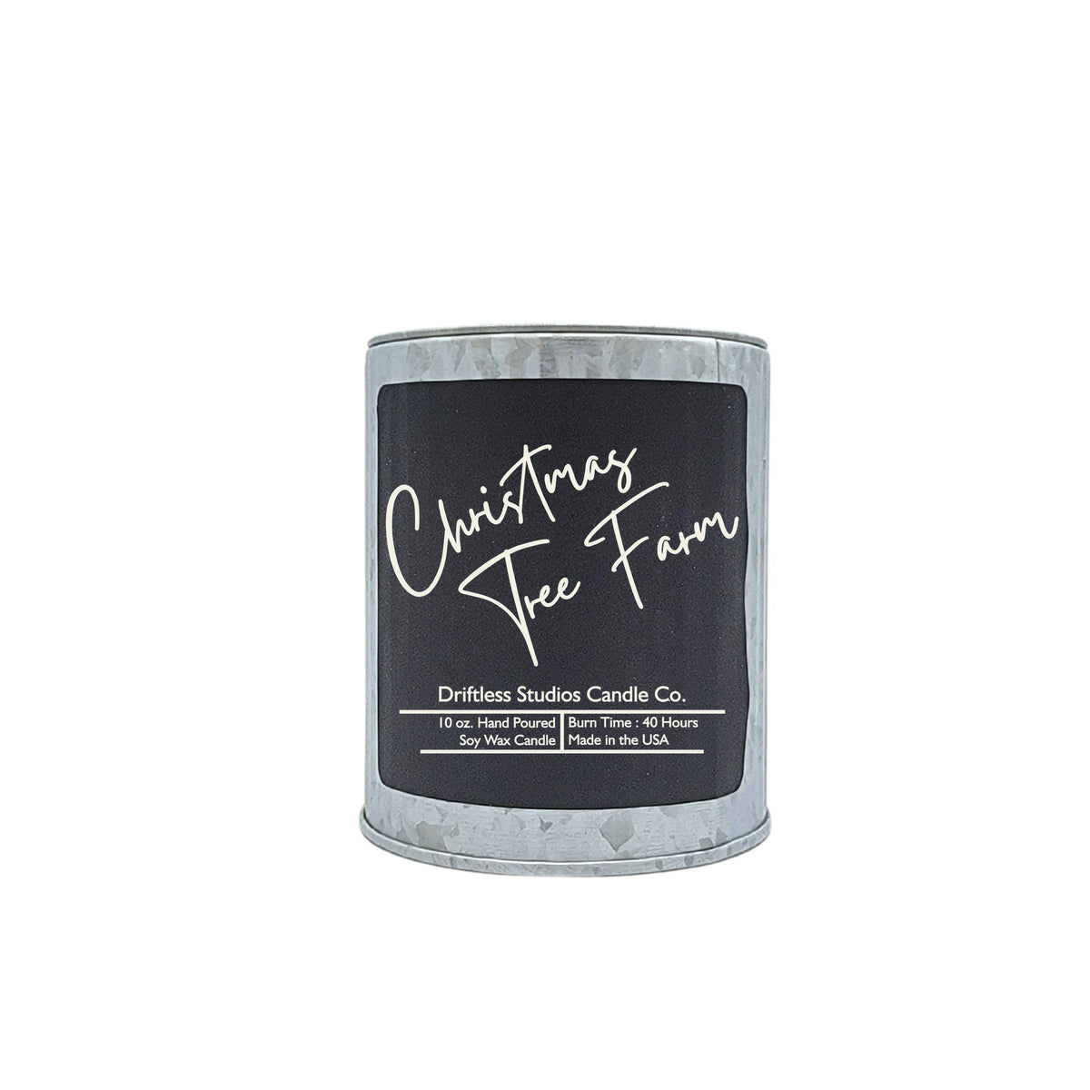 (Case Of 3 Candles) $9.95 Ea. - Christmas Tree Farm Scented Soy Candles - Rustic Home Decor