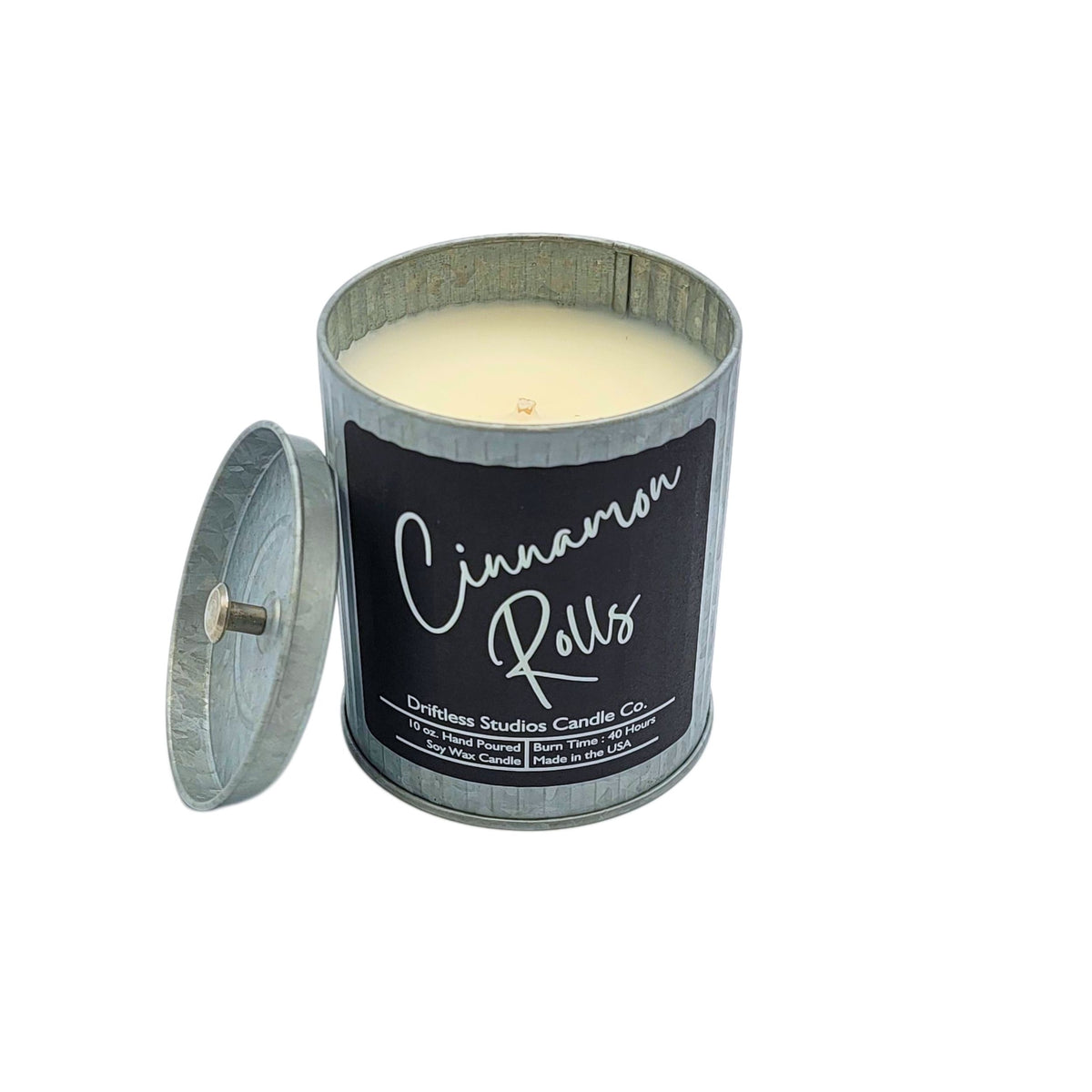 (Case Of 3 Candles) $9.95 Ea. - Cinnamon Rolls Soy Wax Candle Scented Farmhouse Candles