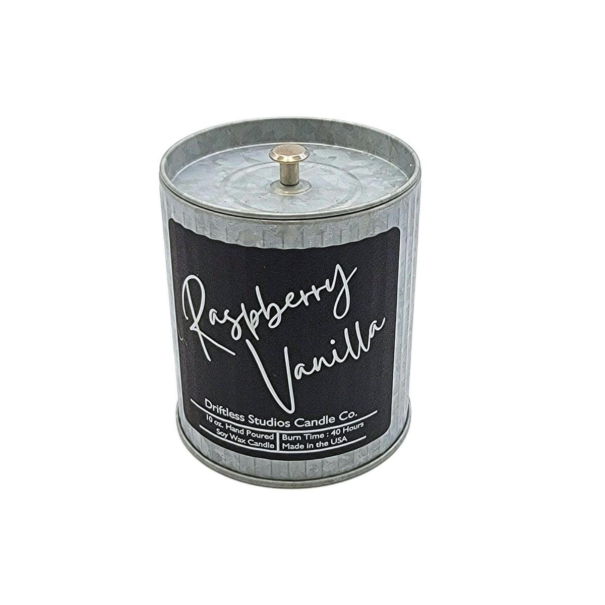 (Case Of 3 Candles) $9.95 Ea. - Raspberry Vanilla Soy Wax Candle Scented Farmhouse Candles