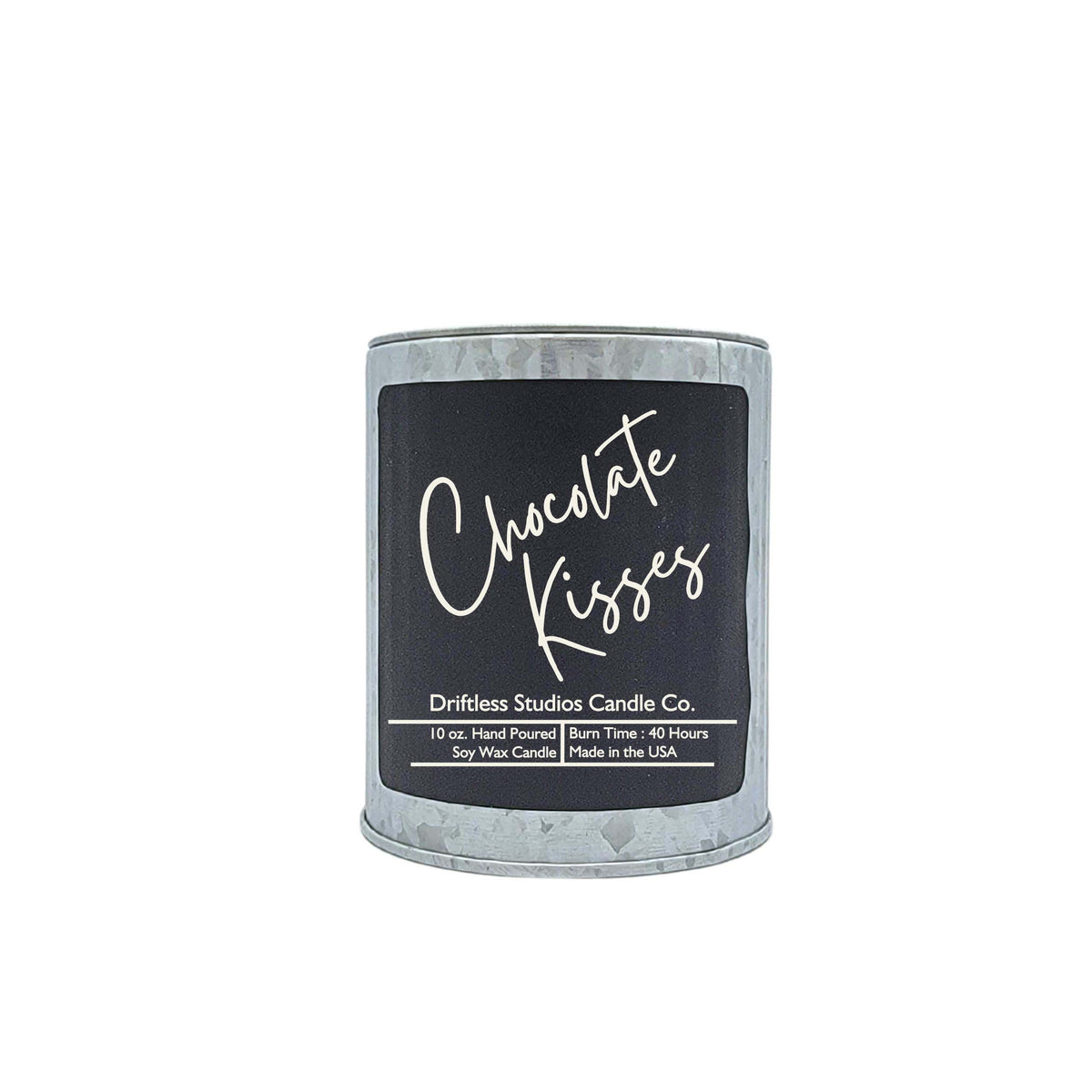 (Case Of 3 Candles) $9.95 Ea. - Chocolate Kisses Rustic Farmhouse Candles - Valentines Day