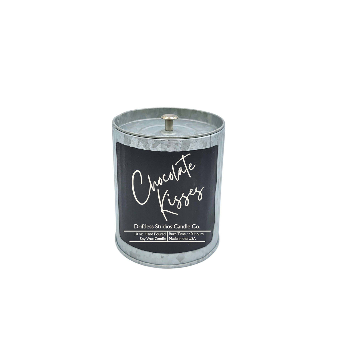 (Case Of 3 Candles) $9.95 Ea. - Chocolate Kisses Rustic Farmhouse Candles - Valentines Day