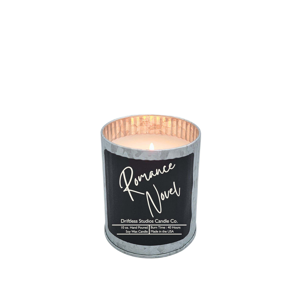 (Case Of 3 Candles) $9.95 Ea. - Romance Novel Rustic Farmhouse Candles - Valentines Day Gift