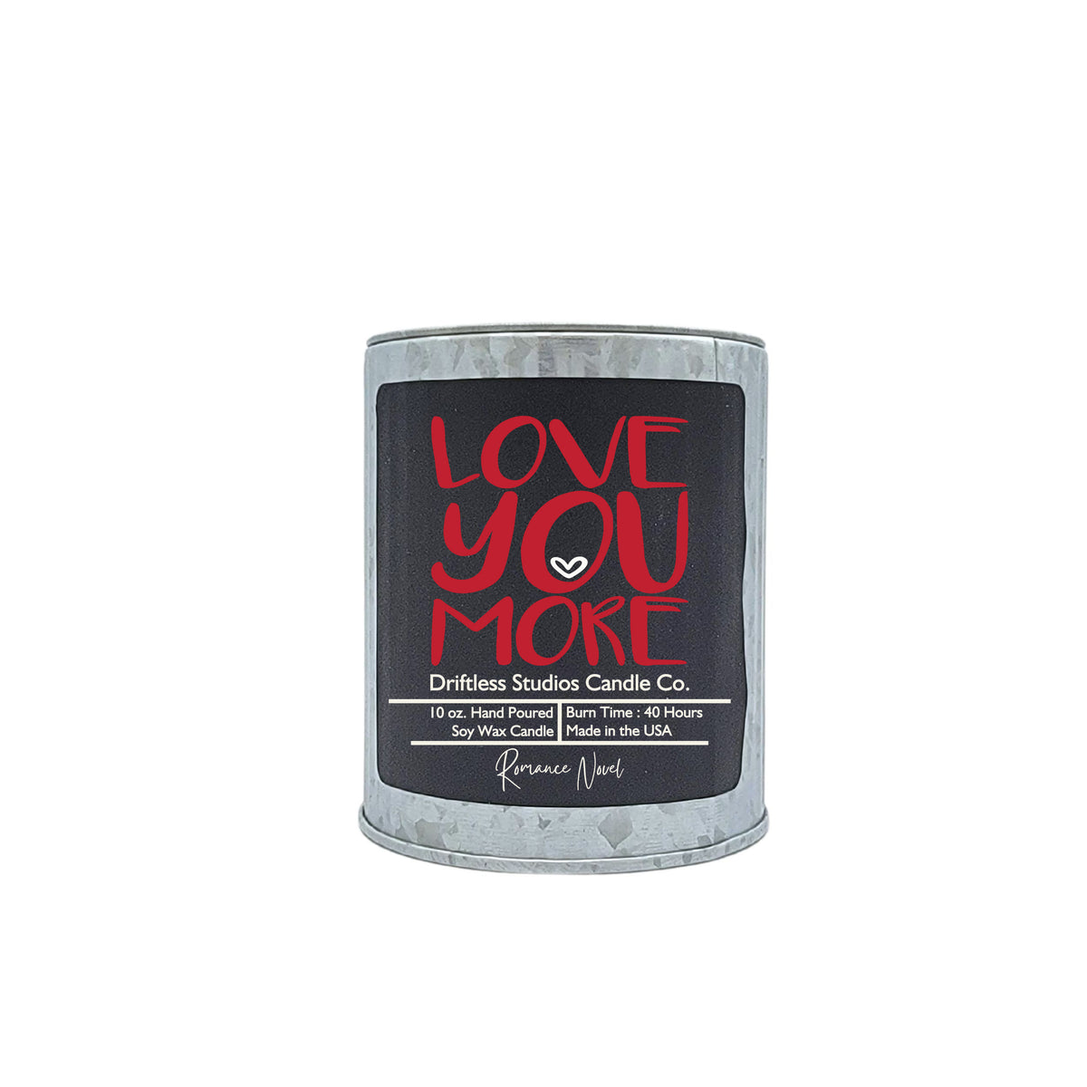 (Case Of 3 Candles) $9.95 Ea. - Love you more Valentines Farmhouse Candle - Valentines Gifts