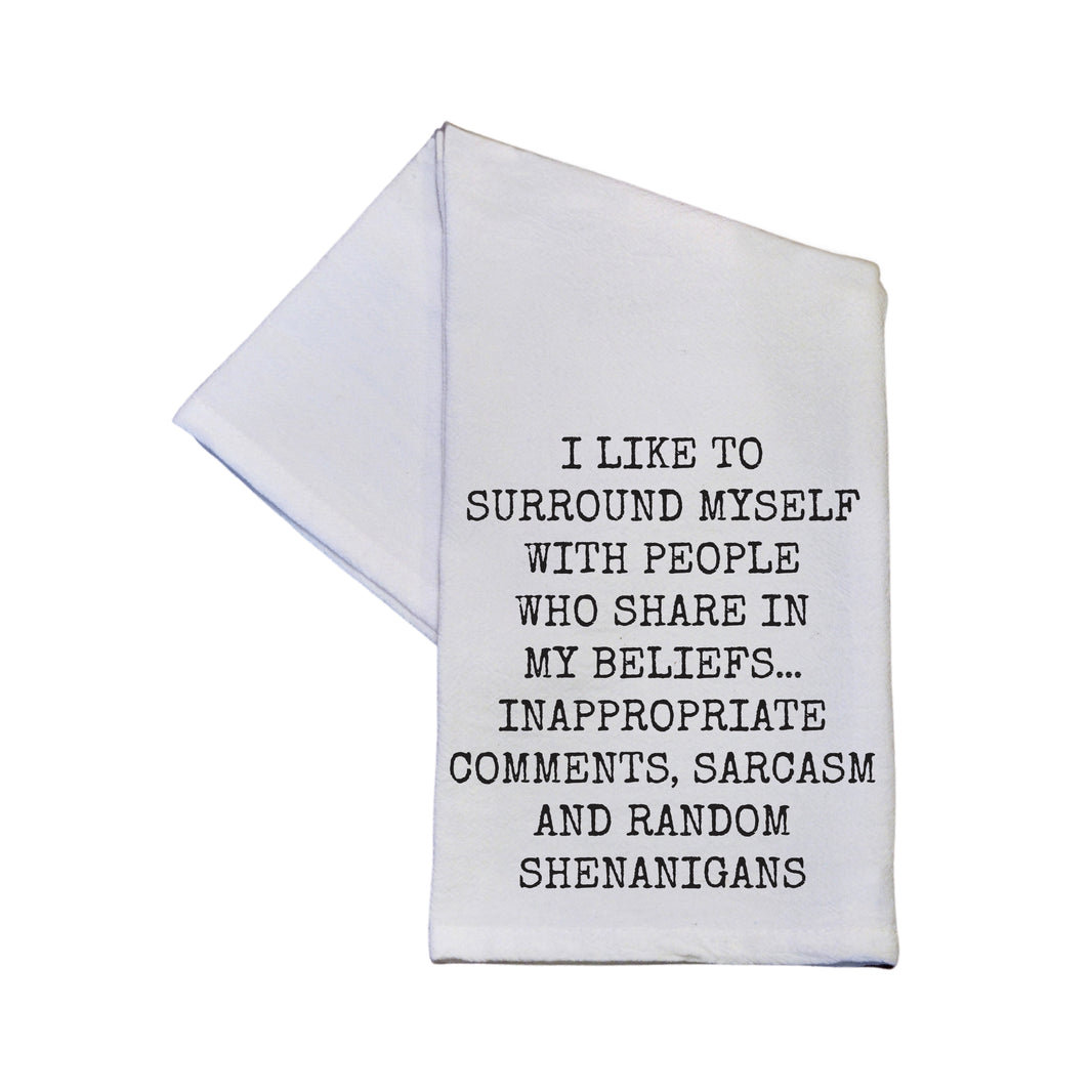 Share In My Beliefs - TWL143 - Pack Of 4 Towels ($3.95 Per Towel)