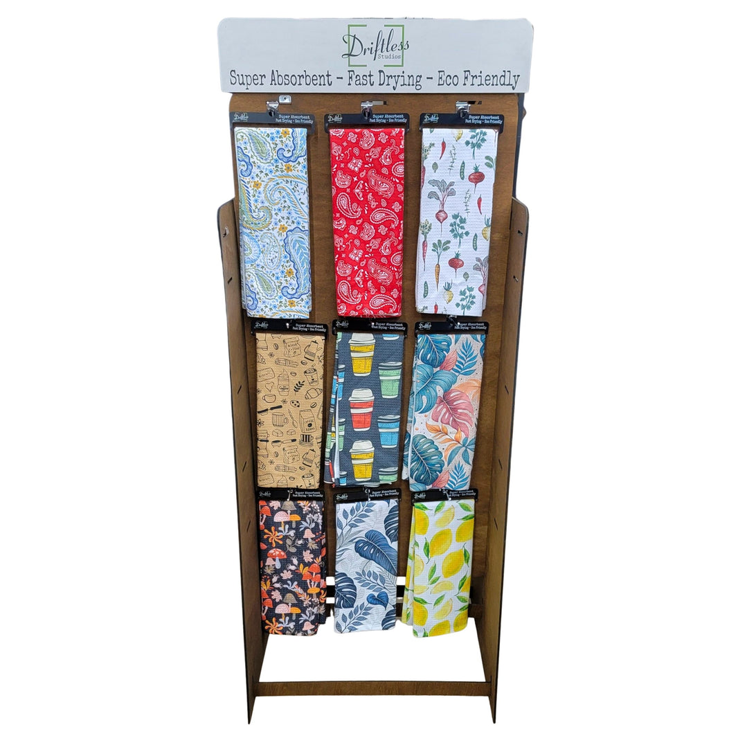 Waffle Towel Display - Waffle Towel Display - WFLDIS - 1 Display $200