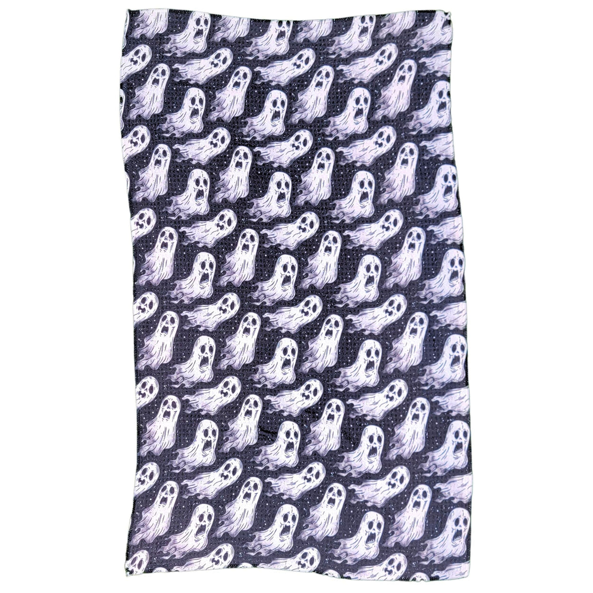 Scary Ghost Pattern Halloween Decor (Pack Of 2 - $6.95 Ea. Towel) - WFL006