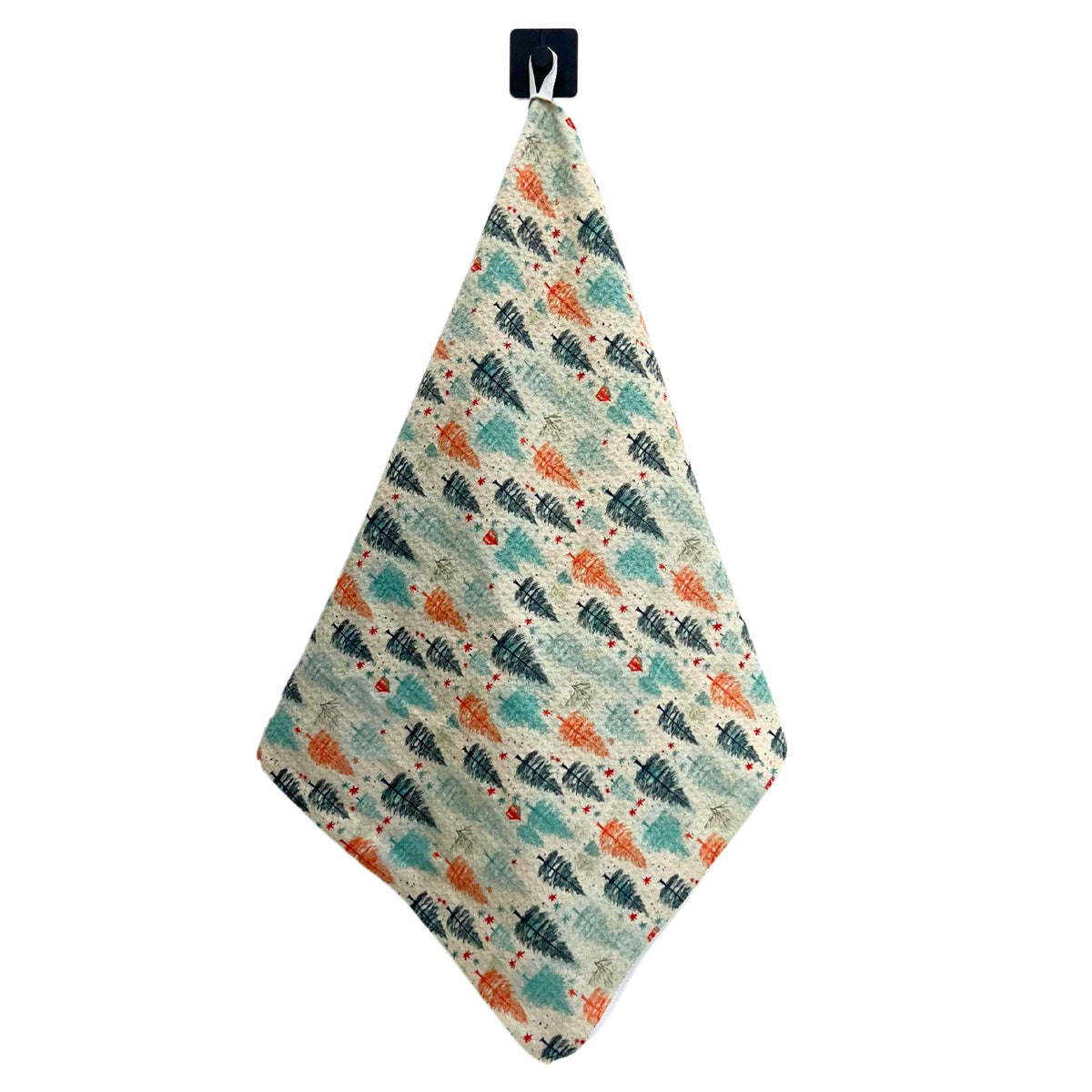 Christmas Tree Patterned (Pack Of 2 - $6.95 Ea. Towel) - WFL007