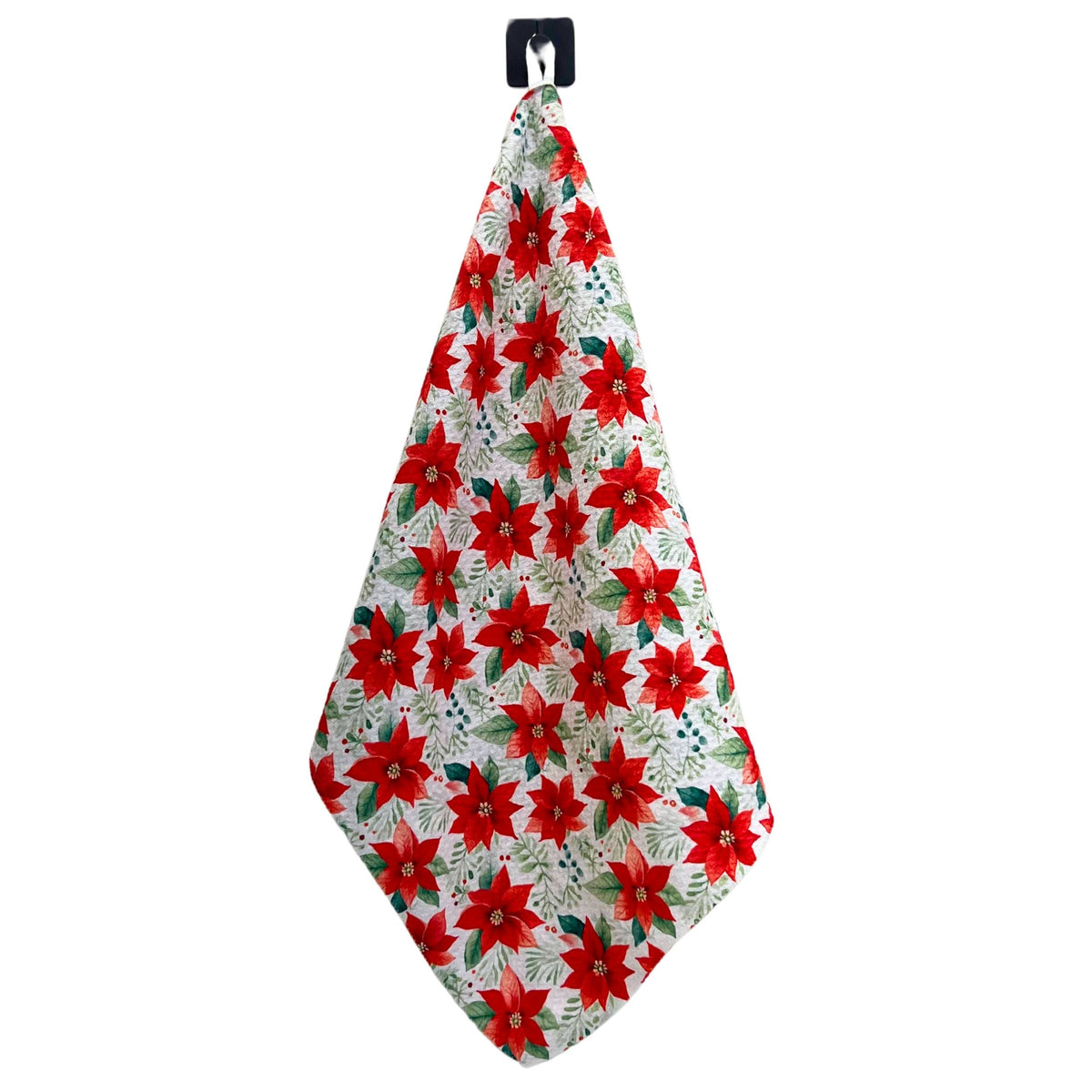 Christmas Poinsettia (Pack Of 2 - $6.95 Ea. Towel) - WFL011