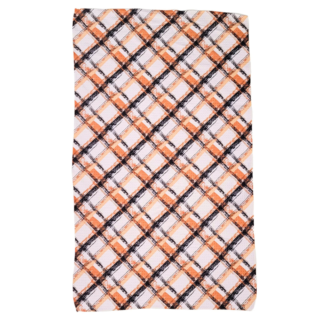 Halloween Flannel Pattern (Pack Of 2 - $6.95 Ea. Towel) - WFL014
