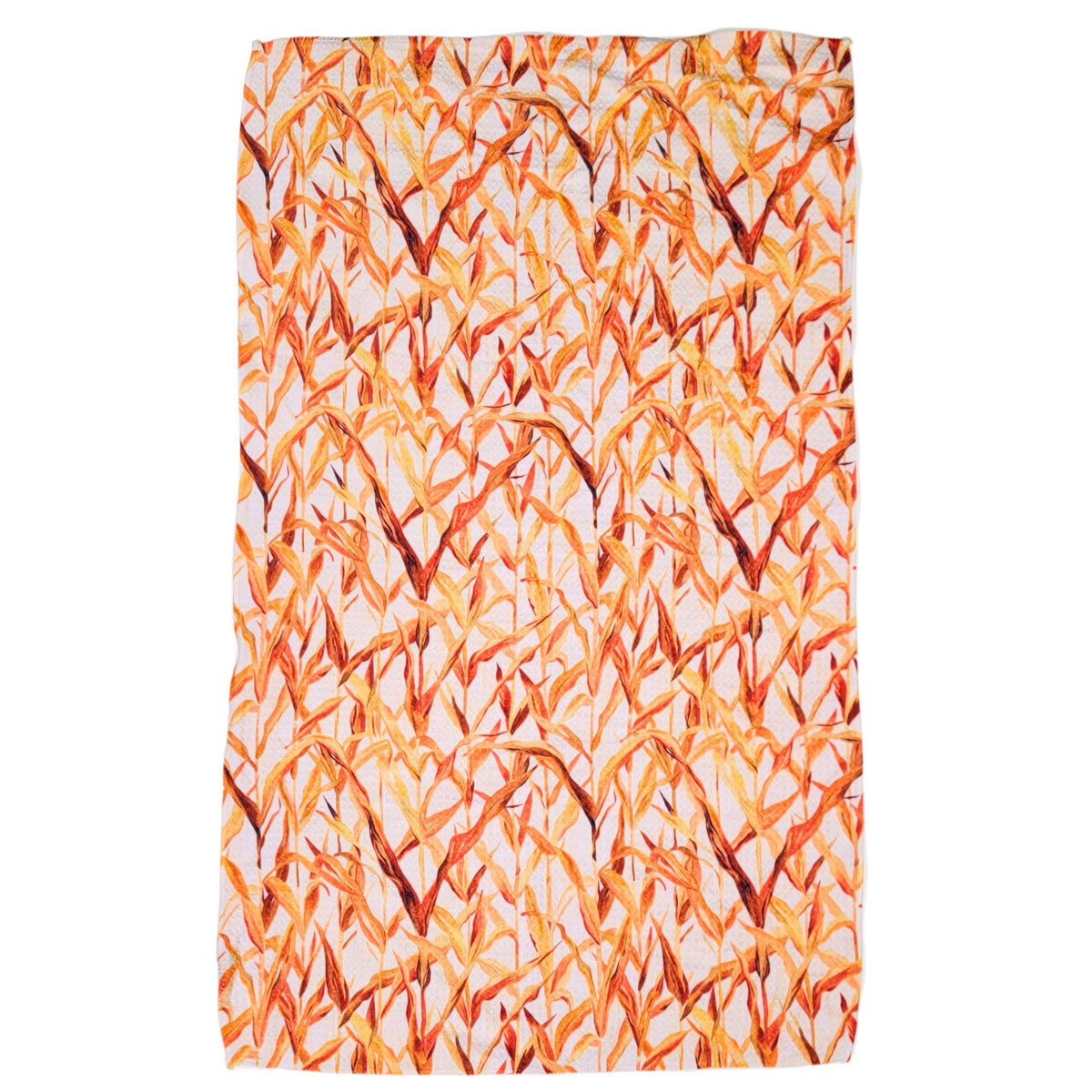 Fall Corn Stalks (Pack Of 2 - $6.95 Ea. Towel) - WFL017