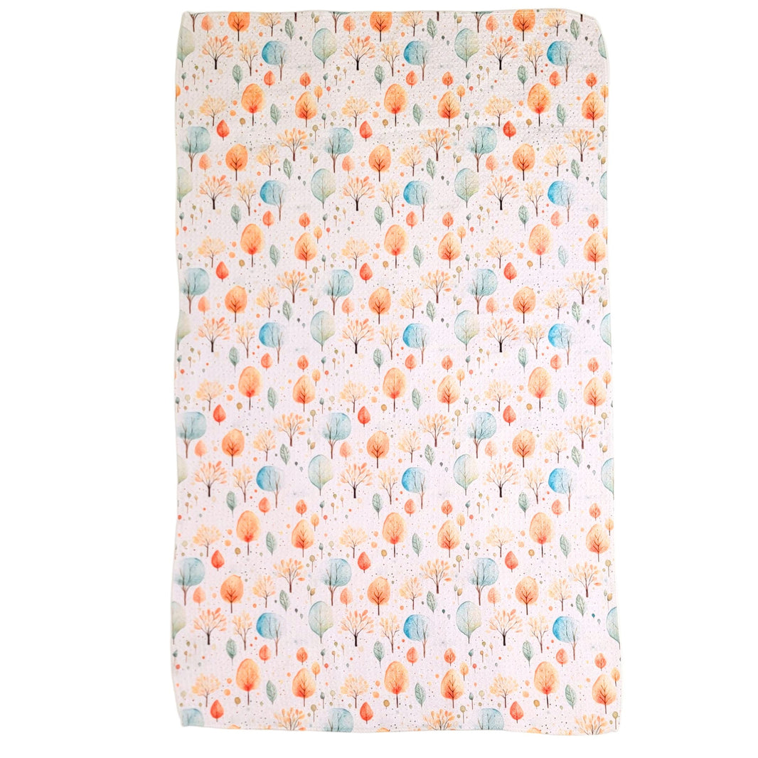 Autumn Trees pattern (Pack Of 2 - $6.95 Ea. Towel) - WFL029
