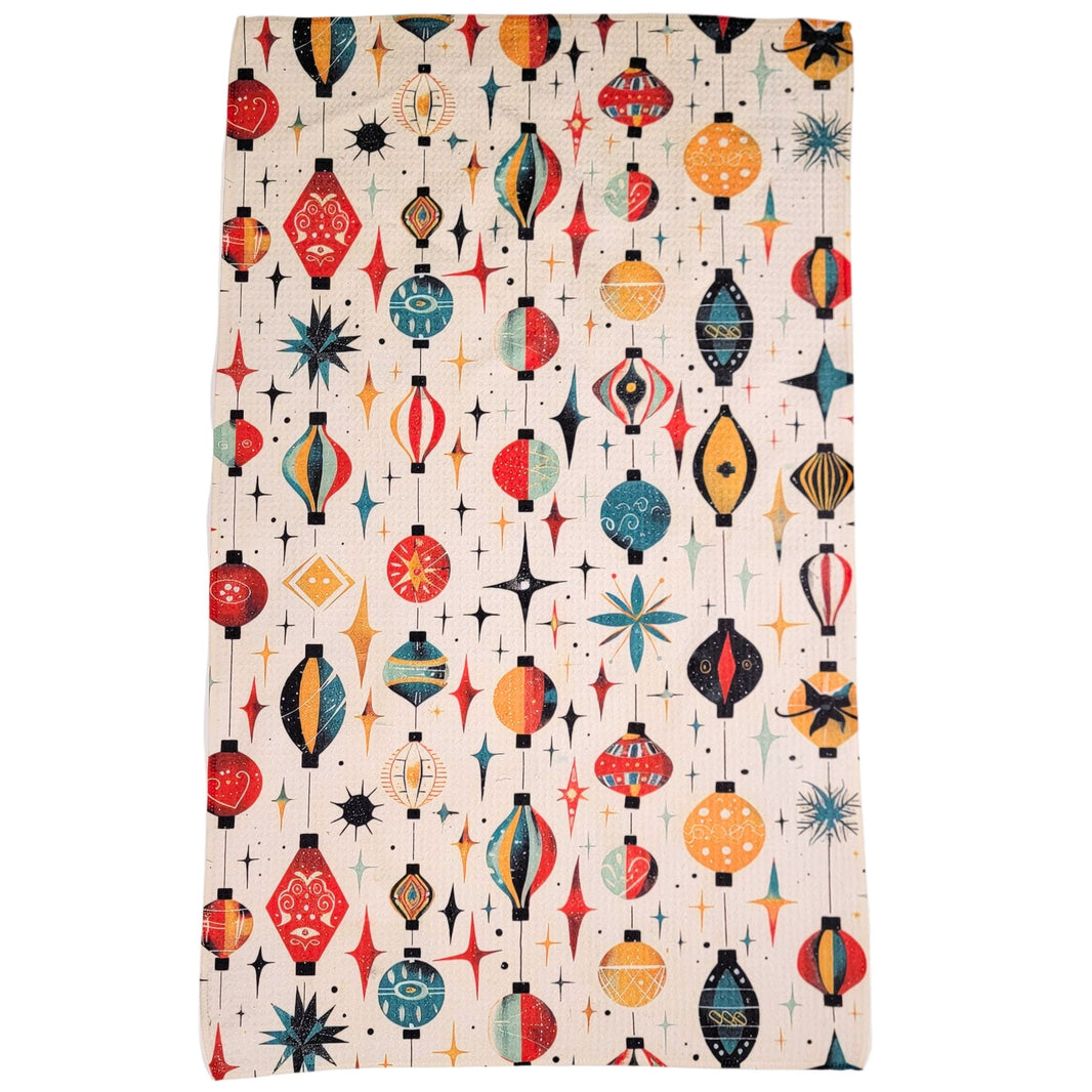 Holiday Ornaments (Pack Of 2 - $6.95 Ea. Towel) - WFL032