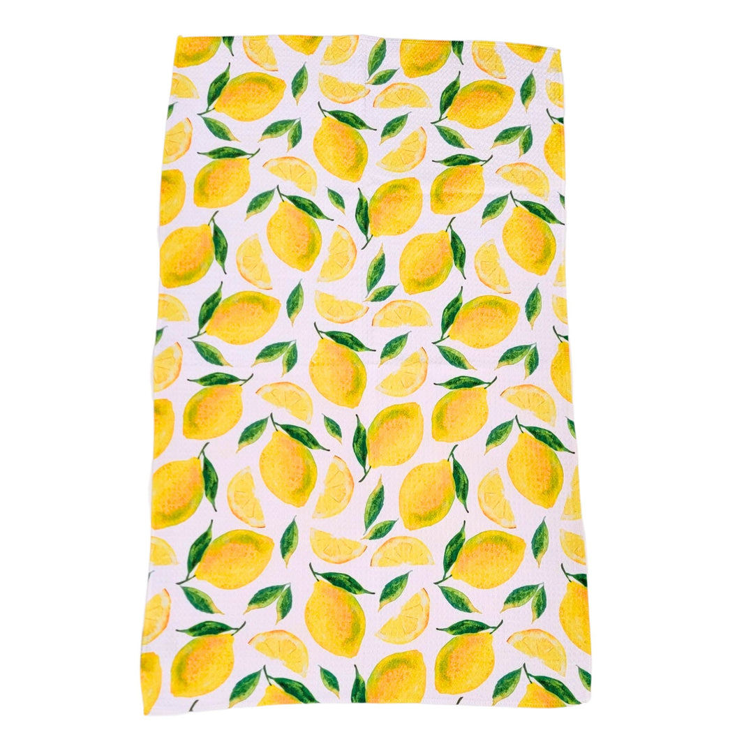 Lemon Kitchen Decor (Pack Of 2 - $6.95 Ea. Towel)  - WFL038