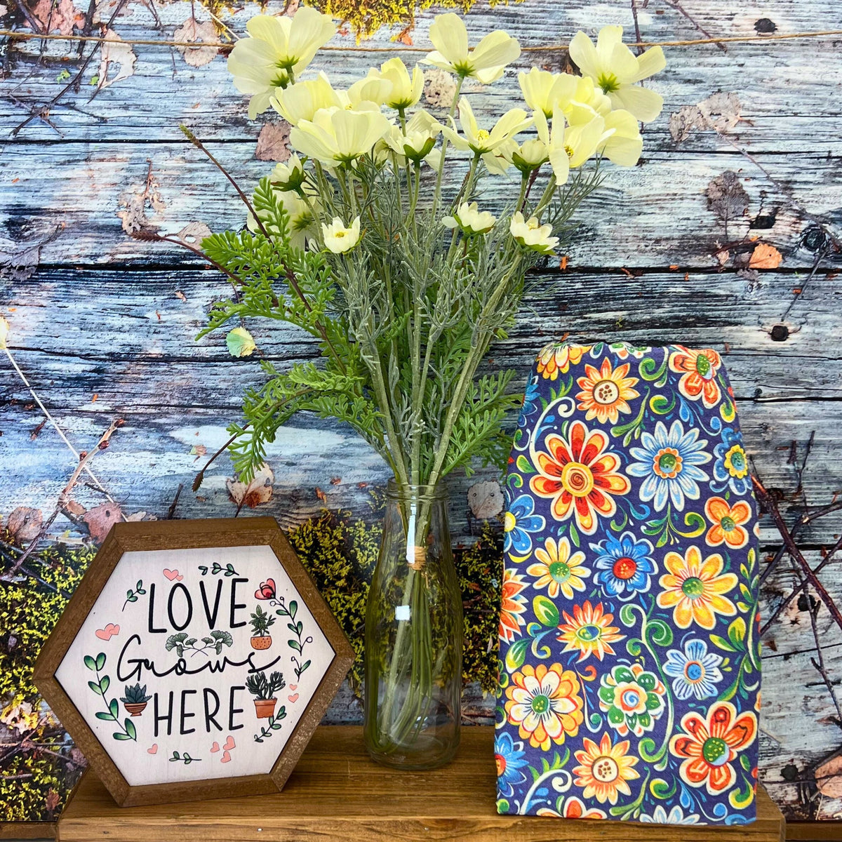 Southwestern Floral Pattern (Pack Of 2 - $6.95 Ea. Towel) - WFL048