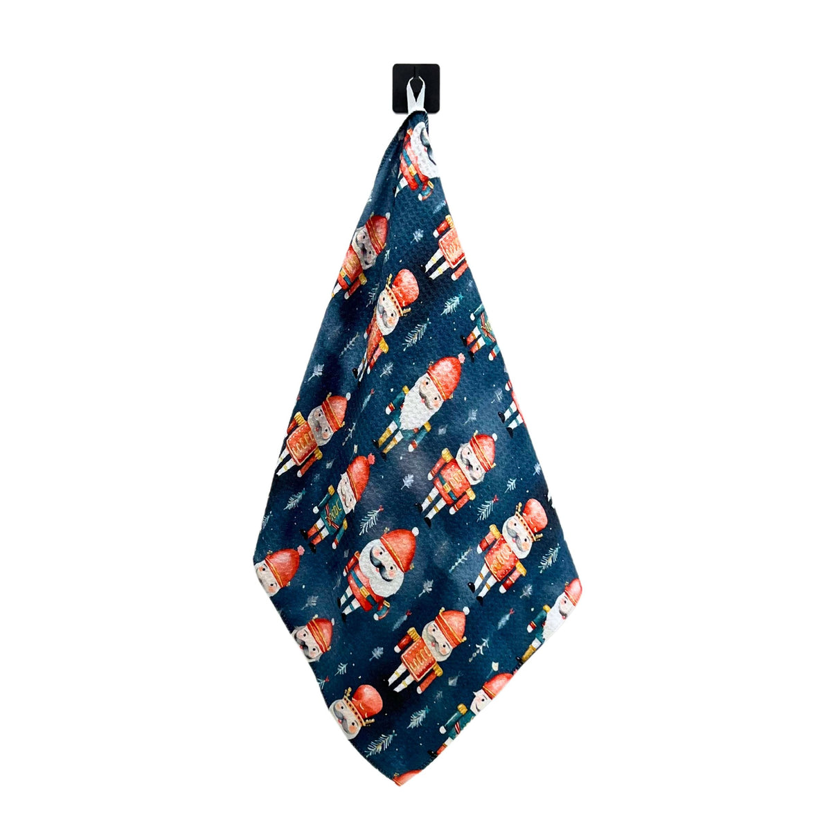 Nutcracker With Blue Background (Pack Of 2 - $6.95 Ea. Towel) - WFL049