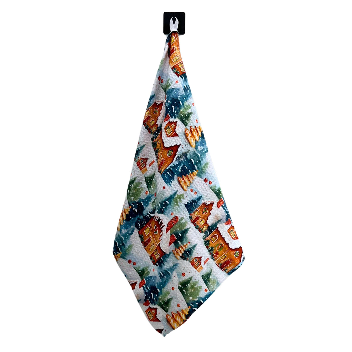 Gingerbread House Christmas (Pack Of 2 - $6.95 Ea. Towel) - WFL051