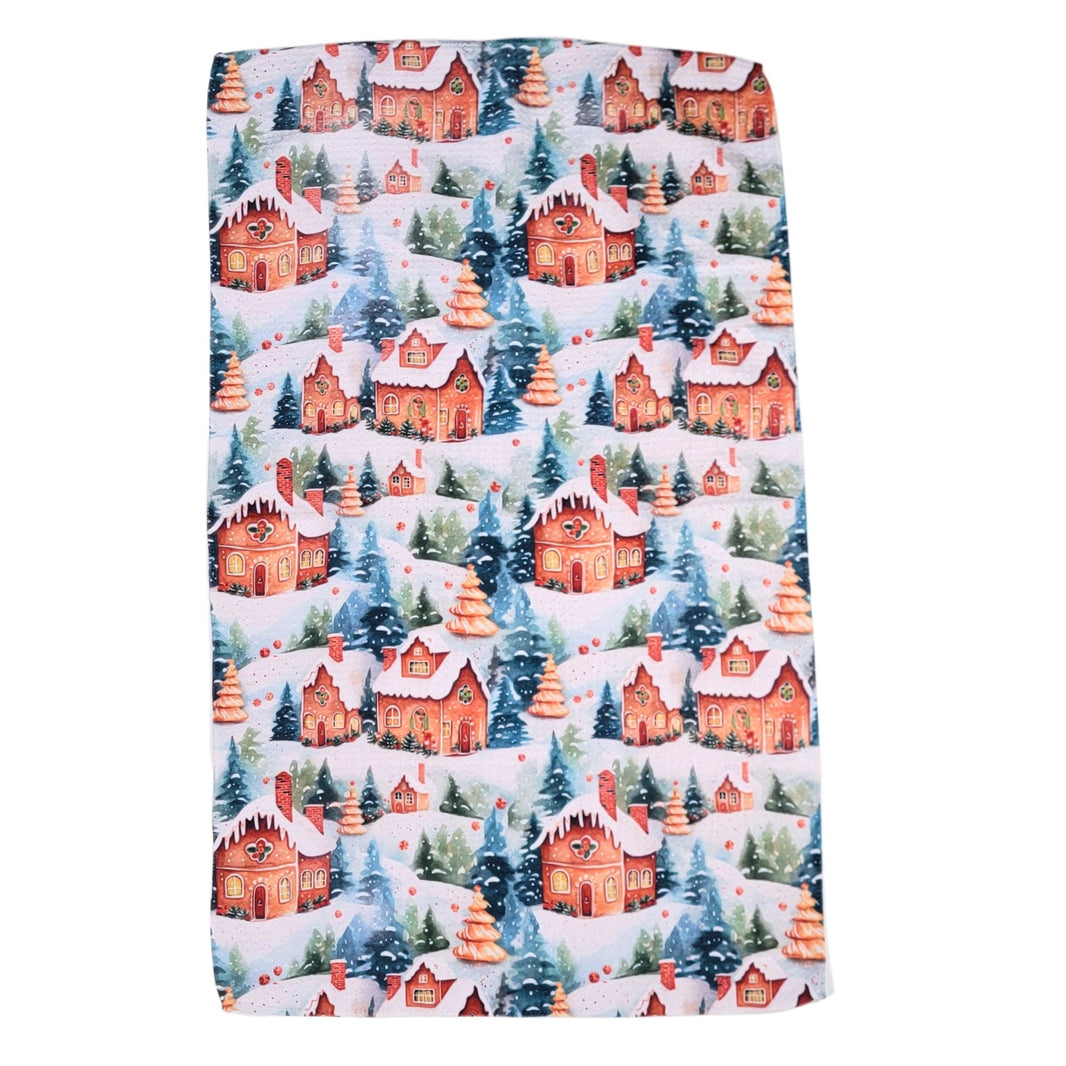 Gingerbread House Christmas (Pack Of 2 - $6.95 Ea. Towel) - WFL051