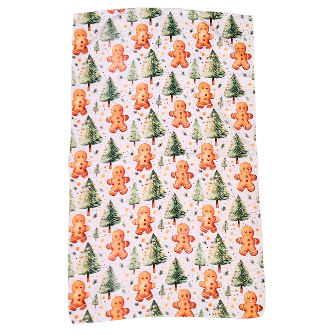 Gingerbread Man With Christmas (Pack Of 2 - $6.95 Ea. Towel) - WFL052