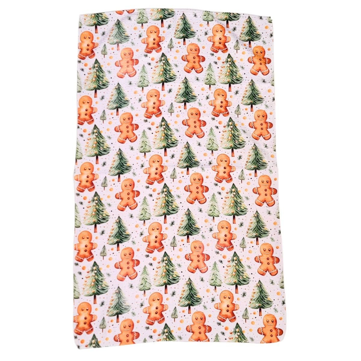 Gingerbread Man With Christmas (Pack Of 2 - $6.95 Ea. Towel) - WFL052