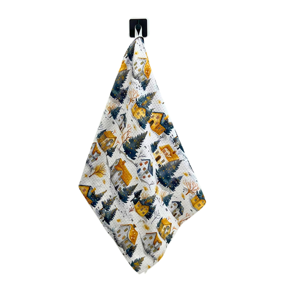 Winter Village Waffle Weave (Pack Of 2 - $6.95 Ea. Towel) - WFL055