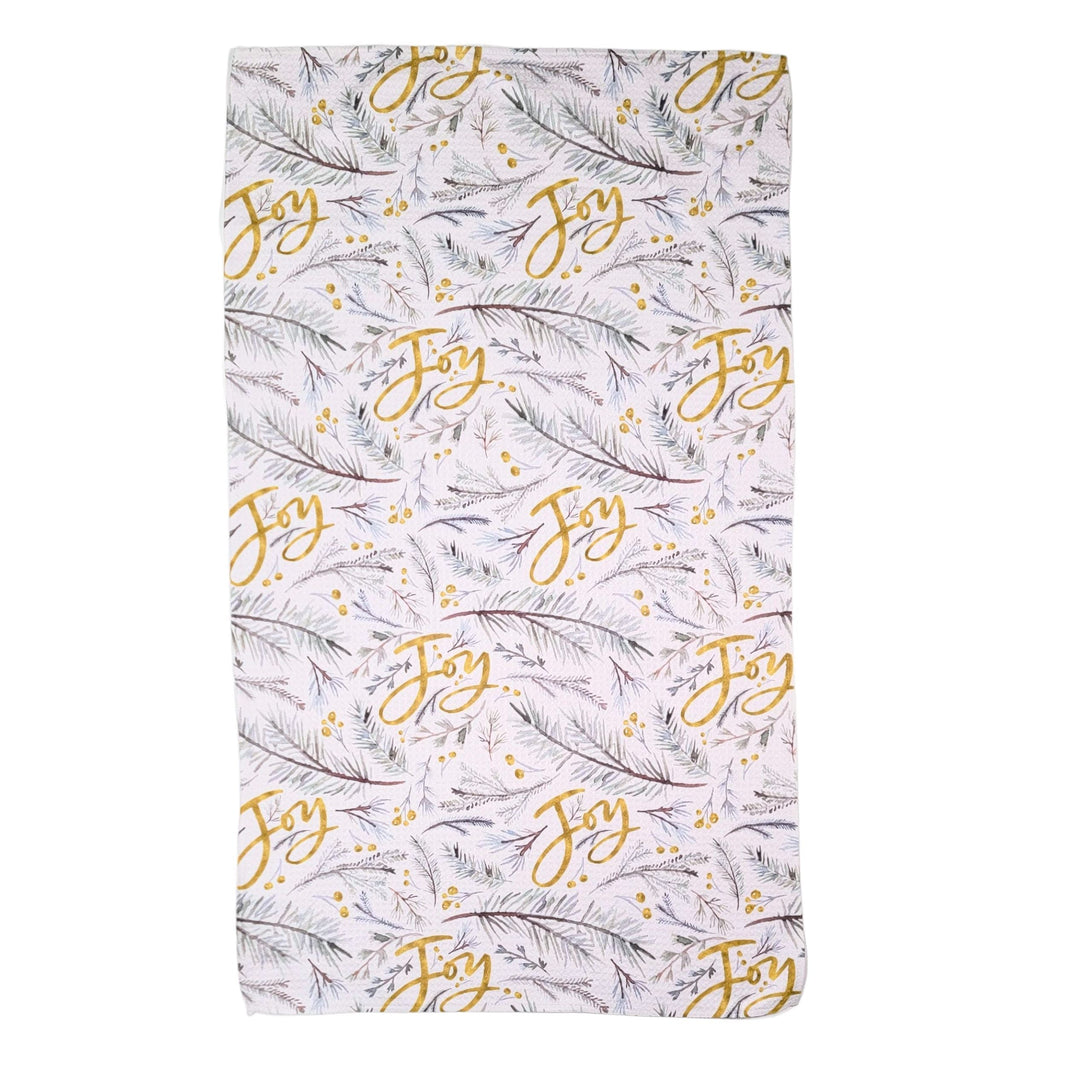 Winter Joy Waffle Weave Kitchen (Pack Of 2 - $6.95 Ea. Towel) - WFL056