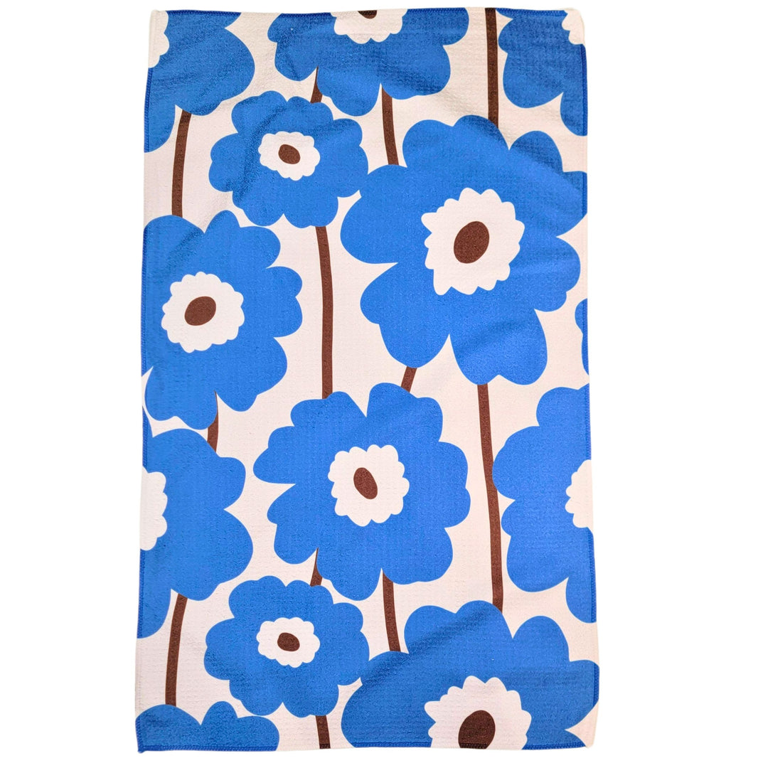 Blooming Poppy Brocade Floral (Pack Of 2 - $6.95 Ea. Towel) - WFL083
