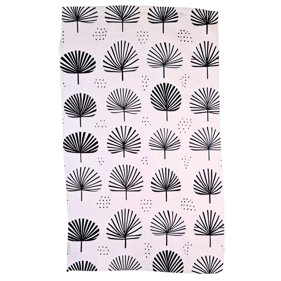 Monochrome Botanicals Bloom (Pack Of 2 - $6.95 Ea. Towel) - WFL086
