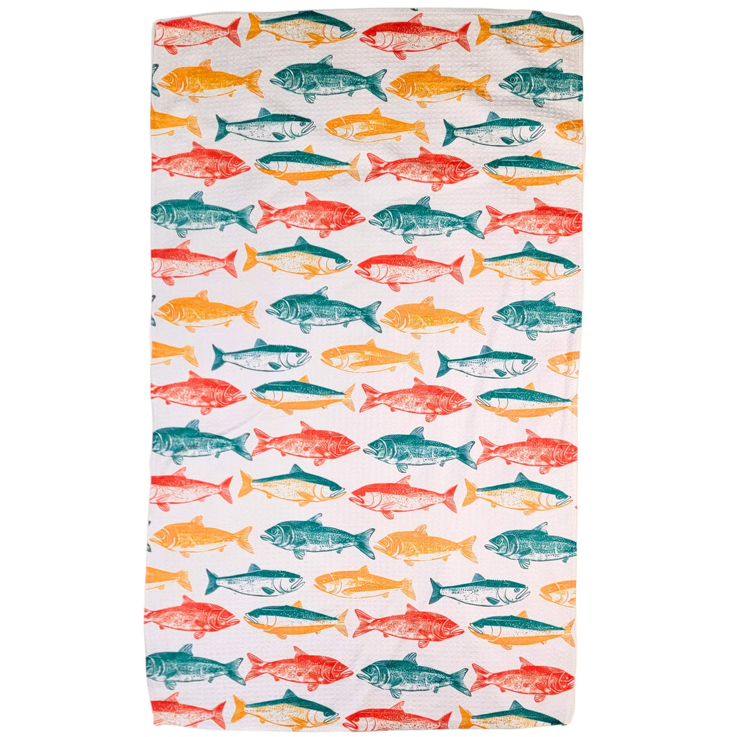 Summer Deep Sea Fishing (Pack Of 2 - $6.95 Ea. Towel) - WFL104