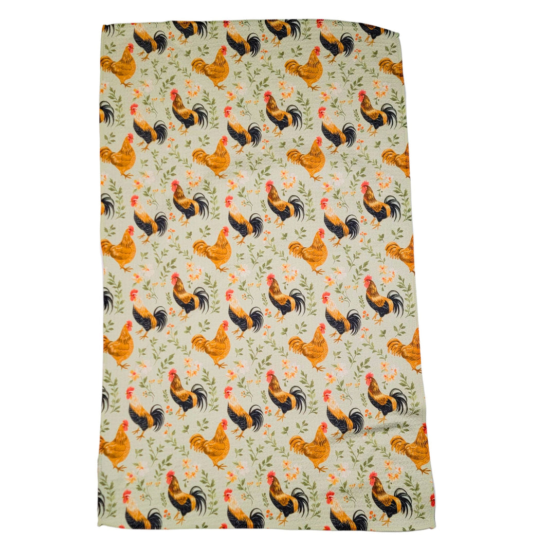 Rooster in the Hen House (Pack Of 2 - $6.95 Ea. Towel) - WFL113