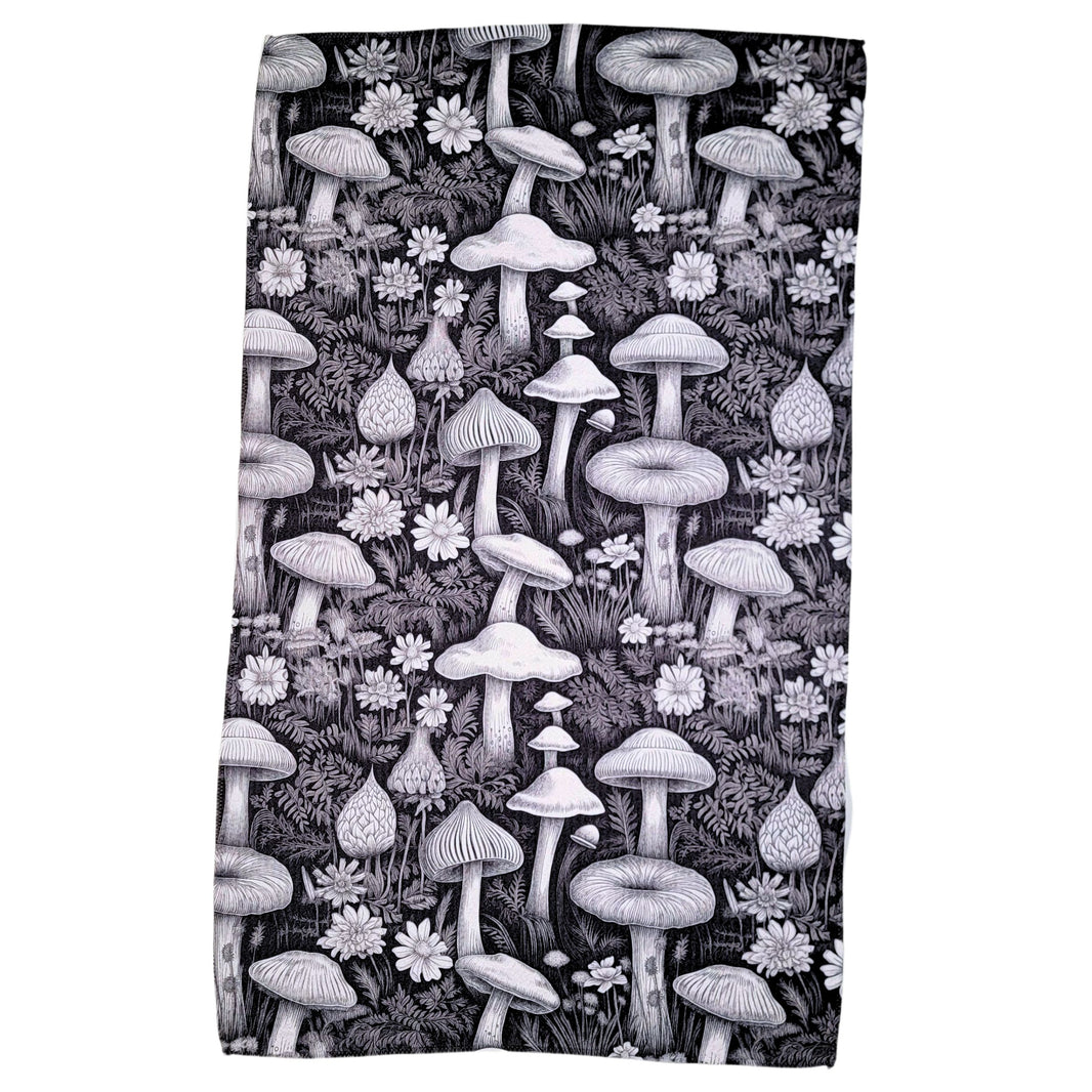 Monochrome Mushroom (Pack Of 2 - $6.95 Ea. Towel) - WFL114