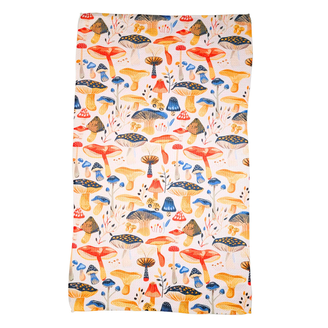 Summer Mushroom Harvest (Pack Of 2 - $6.95 Ea. Towel) - WFL116
