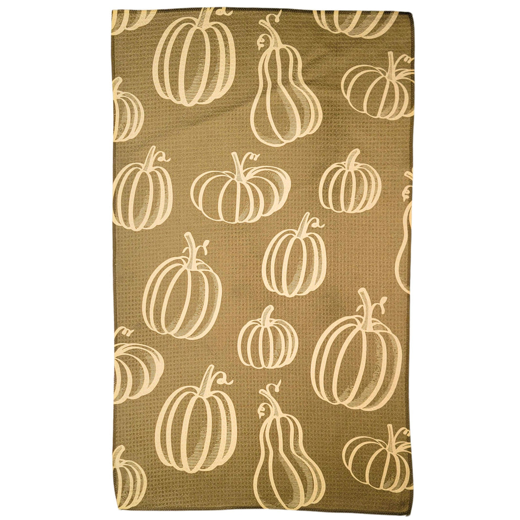 Pumpkins & Gourds (Pack Of 2 - $6.95 Ea. Towel) - WFL122