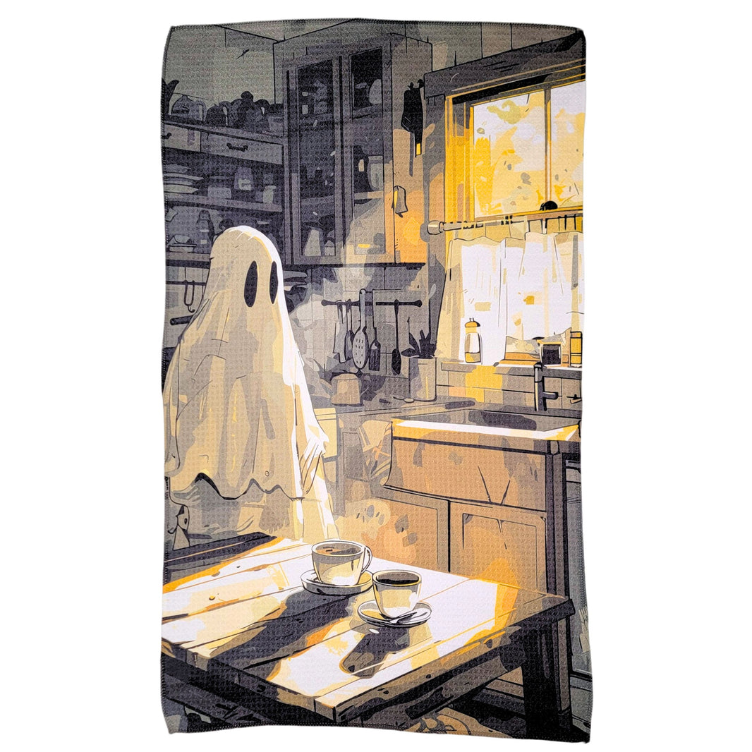 Ghost doing Dishes (Pack Of 2 - $6.95 Ea. Towel) - WFL129
