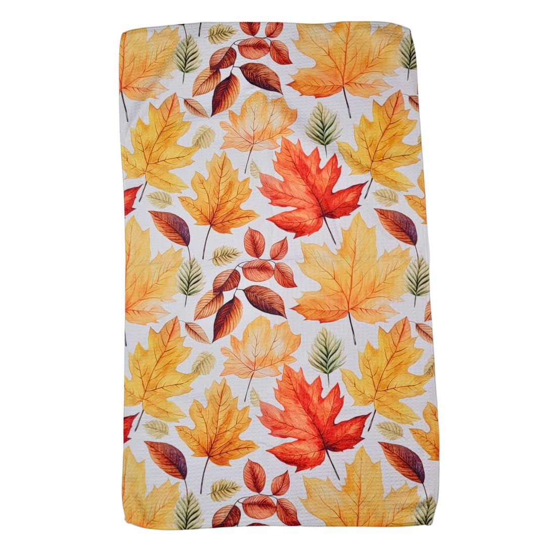 Fall Leaves Autumn Pattern (Pack Of 2 - $6.95 Ea. Towel) - WFL132