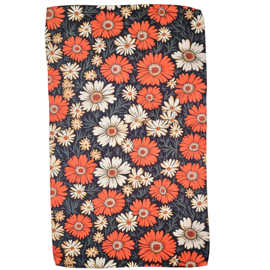 Fall Flowers (Pack Of 2 - $6.95 Ea. Towel) - WFL135