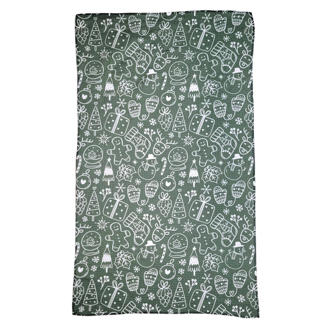 Christmas Collage (Pack Of 2 - $6.95 Ea. Towel) - WFL144