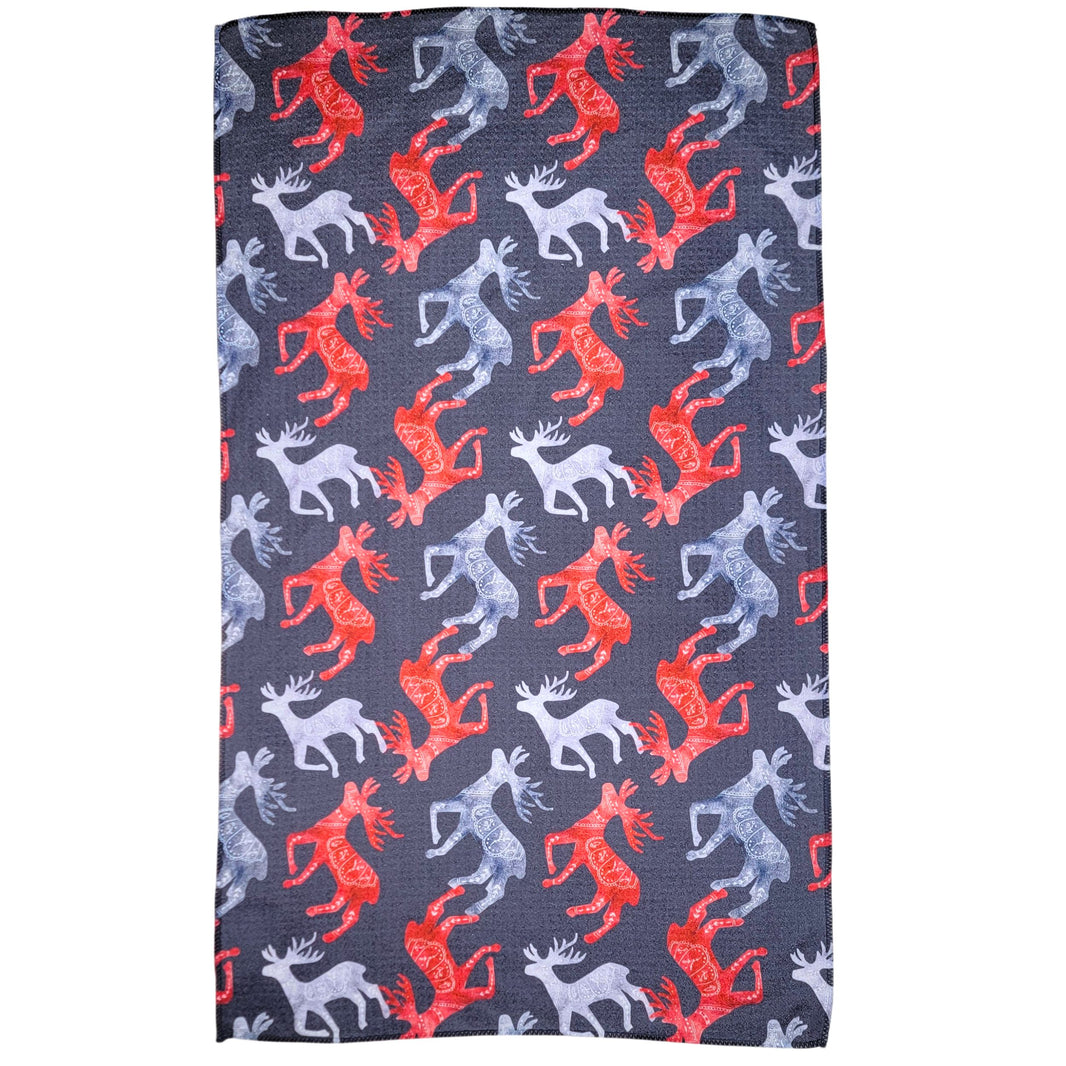 Nordic Christmas Pattern (Pack Of 2 - $6.95 Ea. Towel) - WFL145