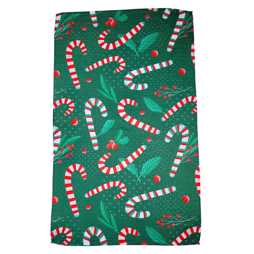 Christmas Candy Cane (Pack Of 2 - $6.95 Ea. Towel) - WFL151