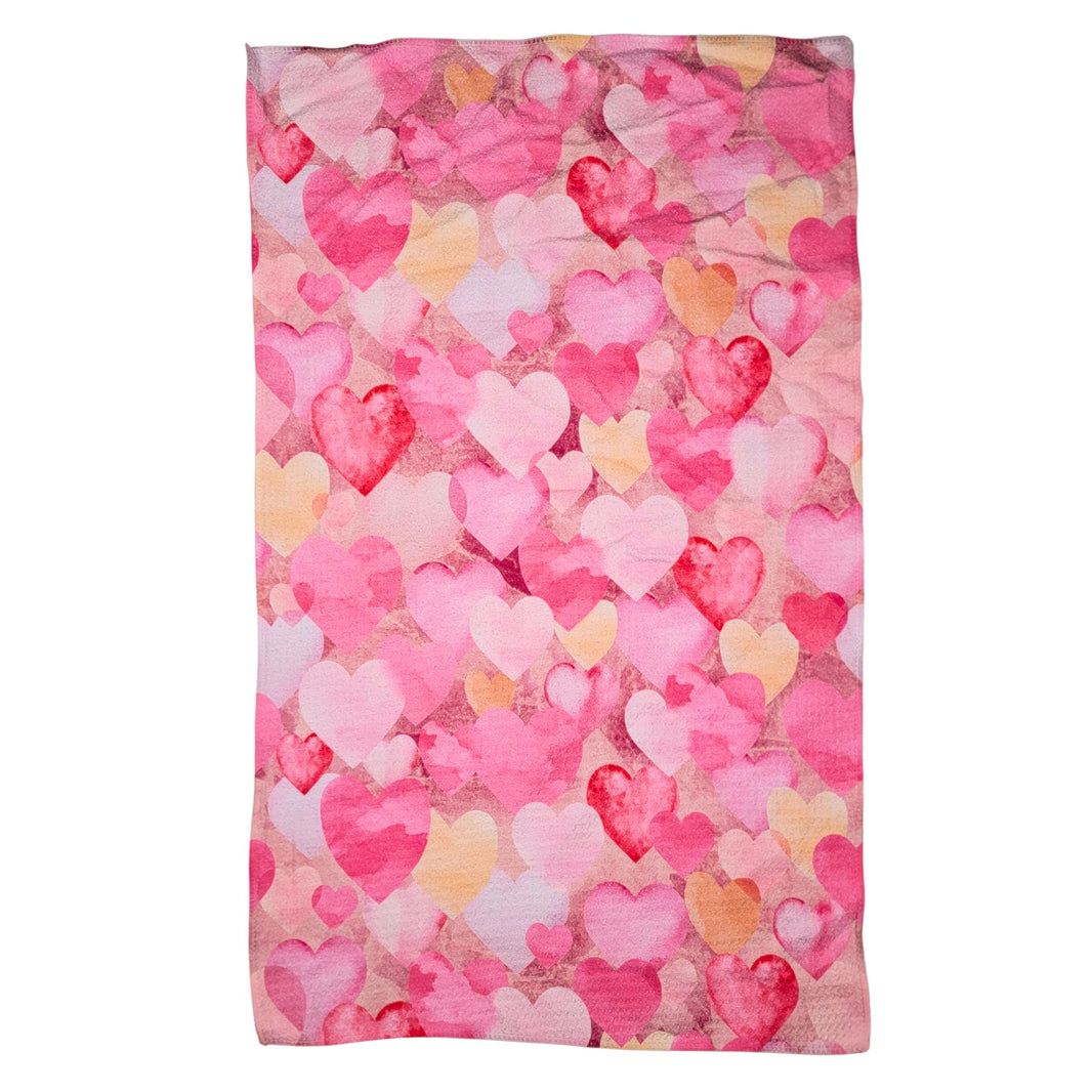 Heart Collage Valentine's Day (Pack Of 2 - $6.95 Ea. Towel) - WFL161