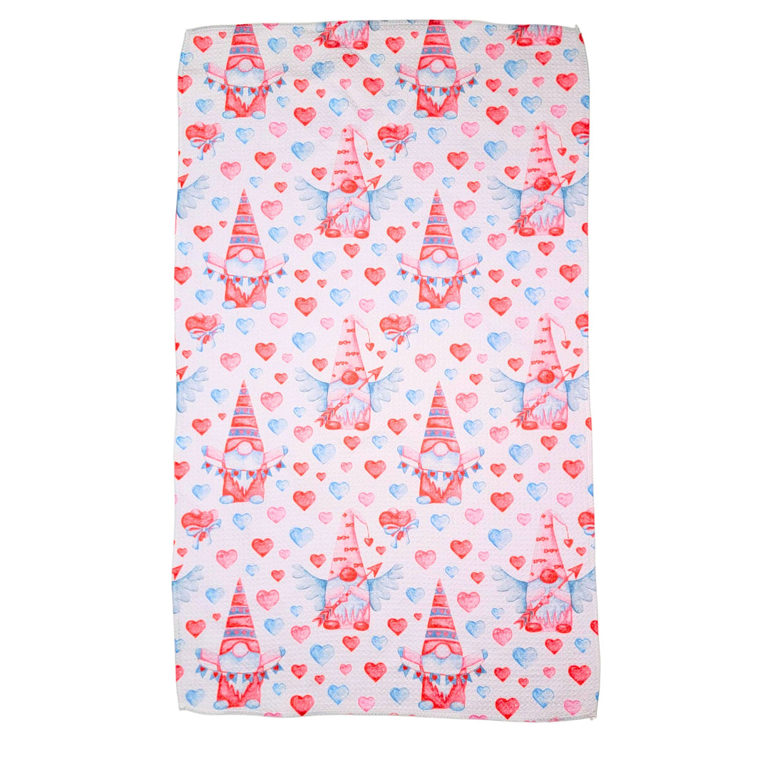 Valentine's Day Love Gnomes (Pack Of 2 - $6.95 Ea. Towel) - WFL162