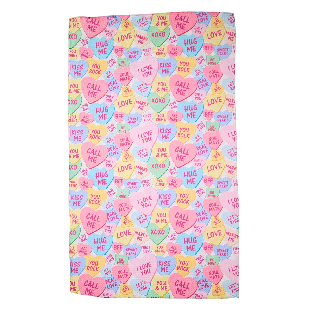 Valentine's Day Sweet Hearts (Pack Of 2 - $6.95 Ea. Towel) - WFL163