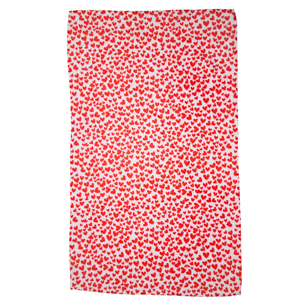 Valentine's Day XOXO Hearts (Pack Of 2 - $6.95 Ea. Towel) - WFL164