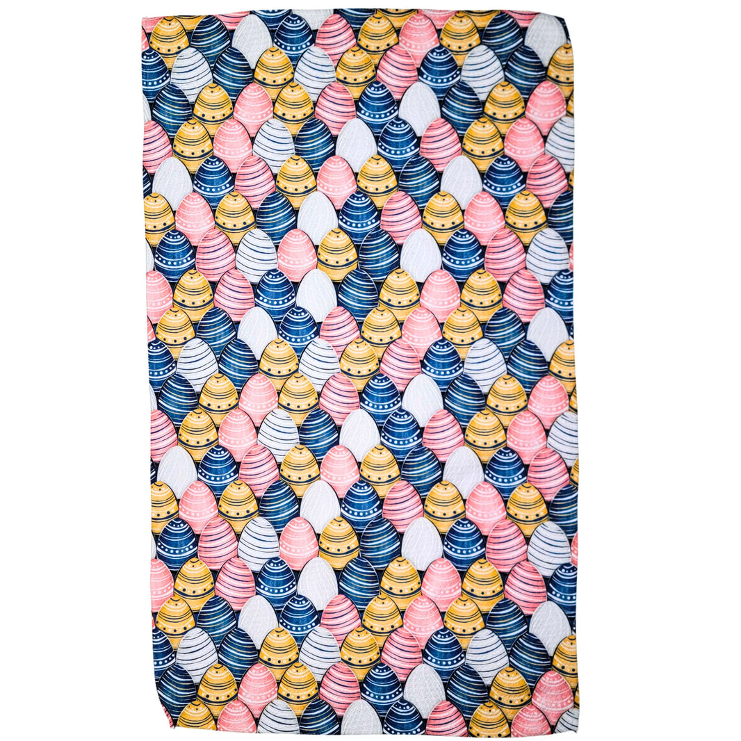 Painted Easter Eggs (Pack Of 2 - $6.95 Ea. Towel) - WFL173