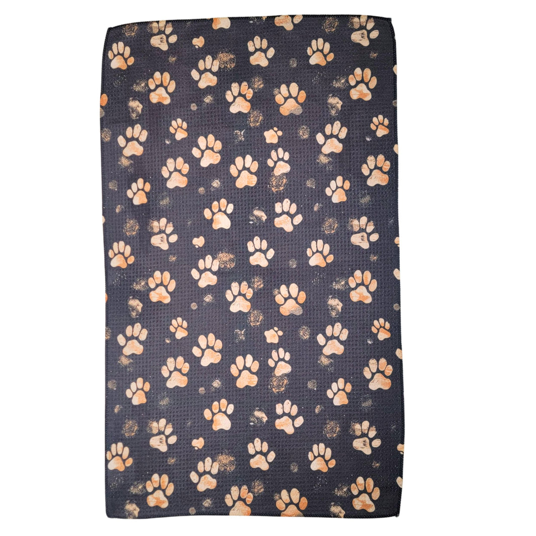 Dog Paw Prints Summer (Pack Of 2 - $6.95 Ea. Towel) - WFL176