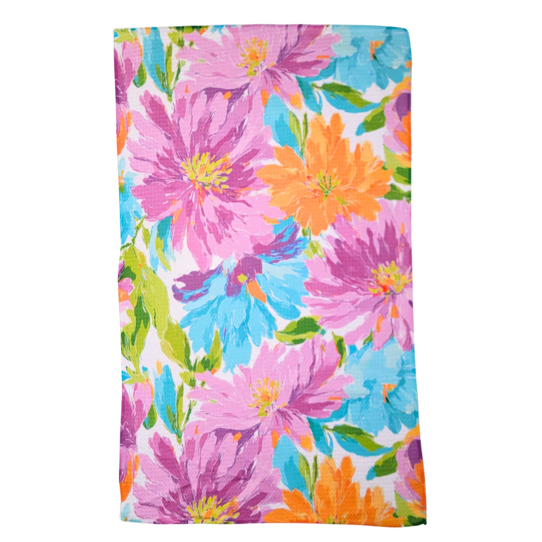 Spring Wild Flower Bloom (Pack Of 2 - $6.95 Ea. Towel) - WFL177