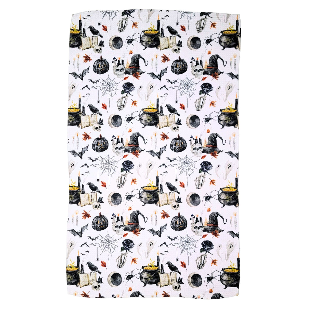 Witches Potion Waffle Kitchen Tea Towels (Pack Of 2 - $6.95 Ea. Towel) - WFL206